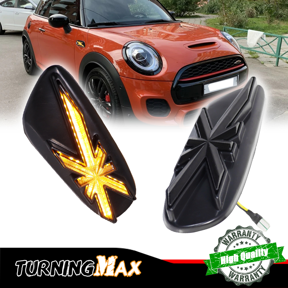 Union Lighting & Decor Reviews - 2pcs smoked lens Union Jack Amber