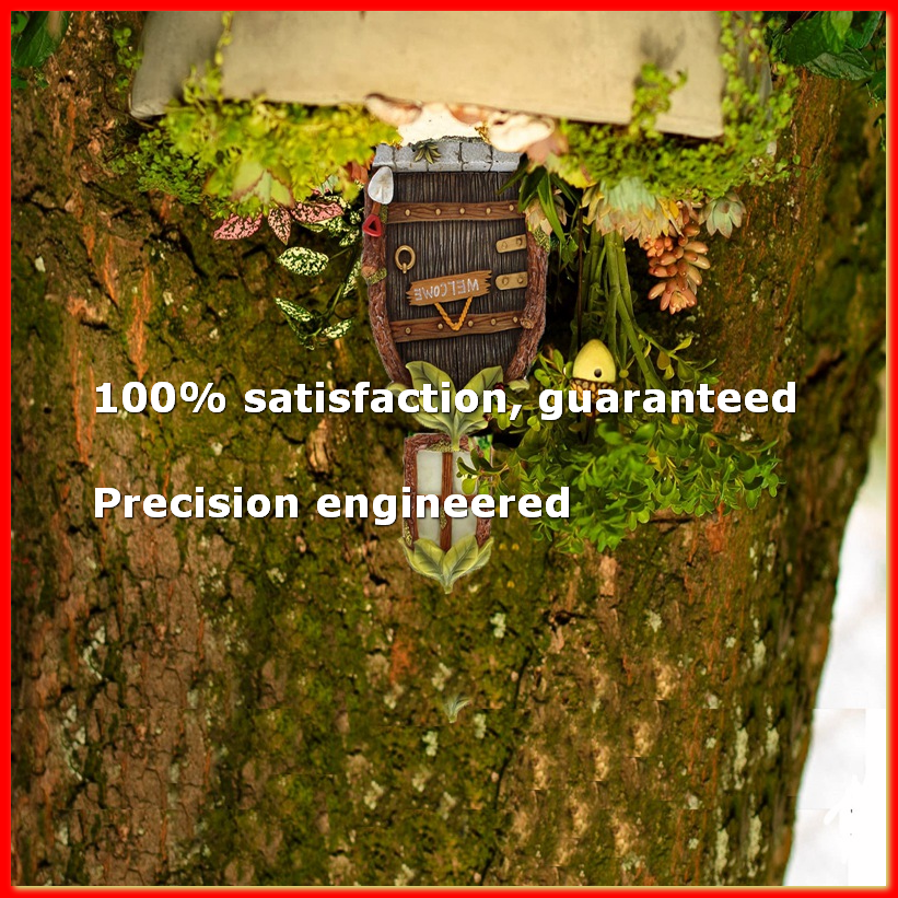 Home Decor Lighting Tree - Miniature Fairy Gnome Home Window and