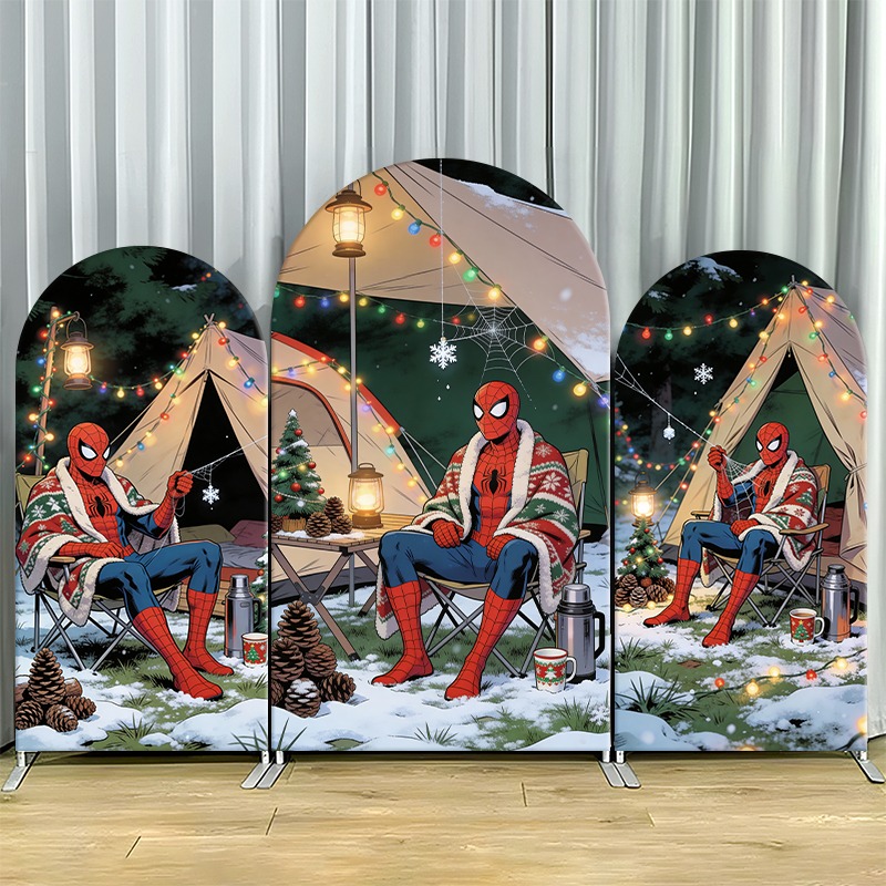 Lighting Decor Photos - Arch Backdrop Cover Single Side Spider