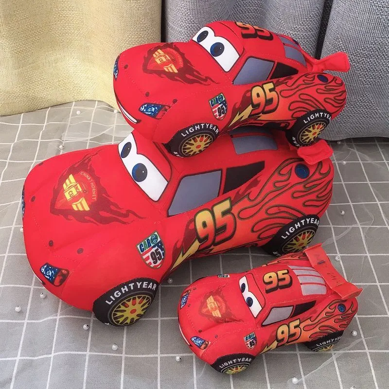 Lighting Mcqueen Birthday Decor - Cartoon Lightning McQueen Plush Toy Stuffed