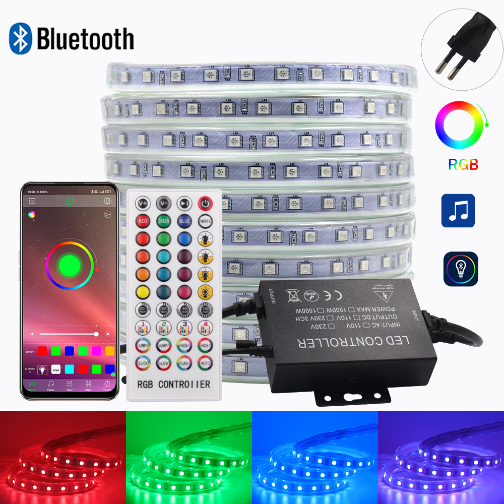 220V Bluetooth RGB Led Strip L – Decor Lighting Uk recenzja i cena