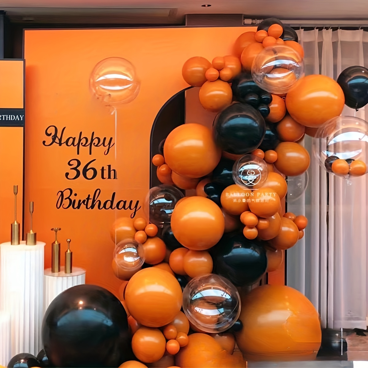 158Pcs Balloon Garland Kit Ora – Orange Lighting Decor recenzja i cena