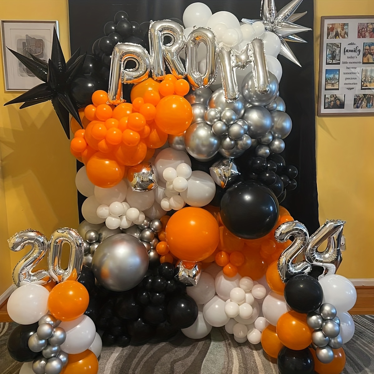 158Pcs Balloon Garland Kit Ora – Orange Lighting Decor recenzja i cena