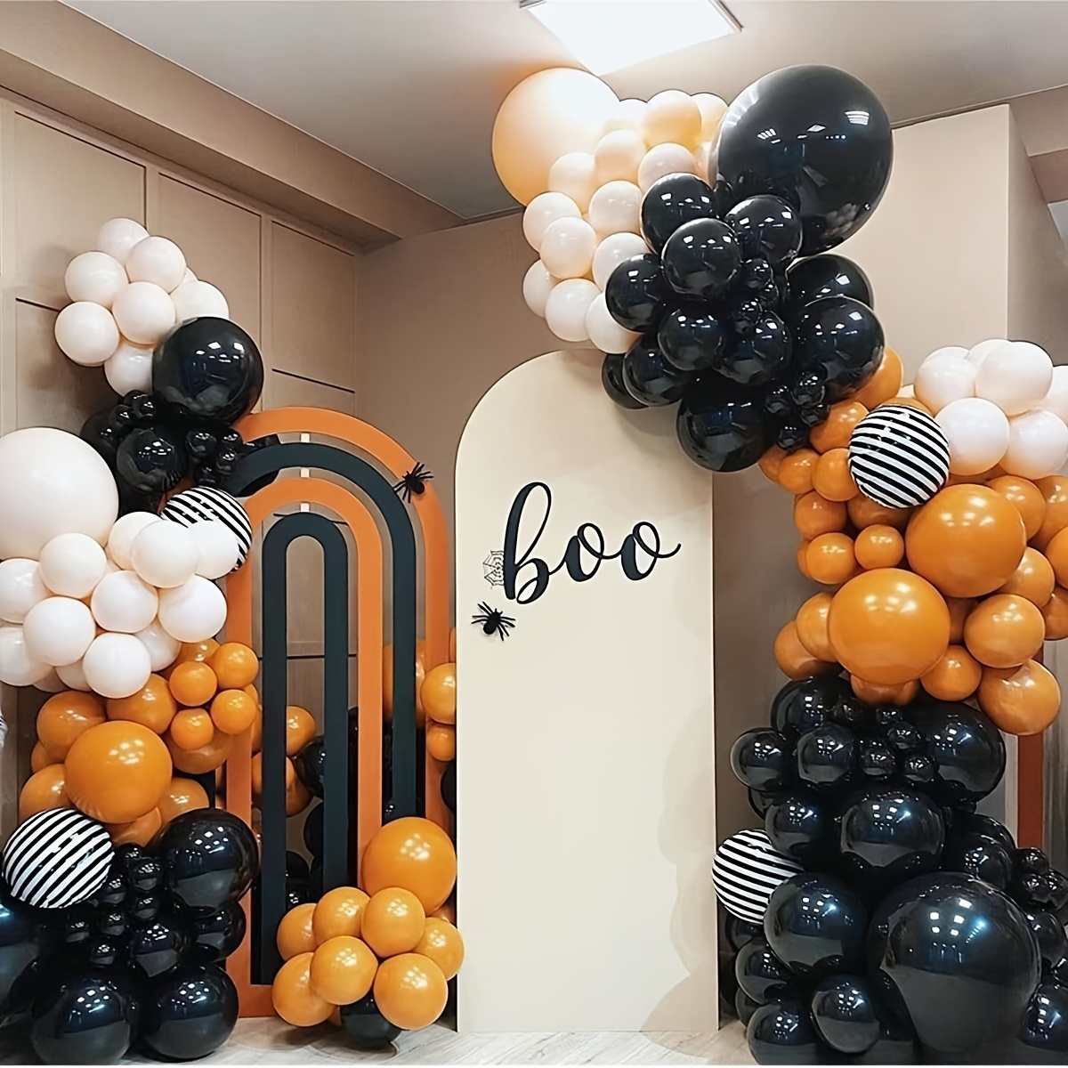 158Pcs Balloon Garland Kit Ora – Orange Lighting Decor recenzja i cena