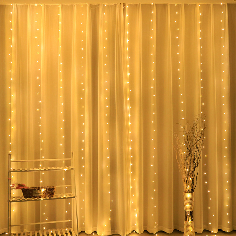 6x3M LED USB Curtain String Fa – Fairy Light Curtain recenzja i cena