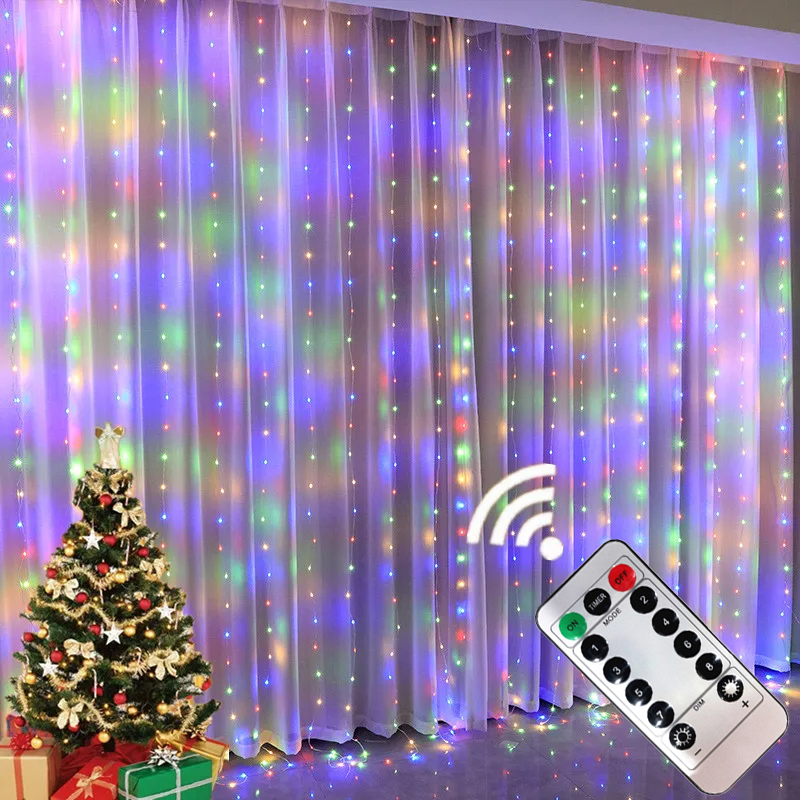 6x3M LED USB Curtain String Fa – Fairy Light Curtain recenzja i cena