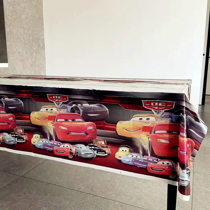 108*180cm Racing Cars Lightnin – Lighting Mcqueen Birthday Decor recenzja i cena