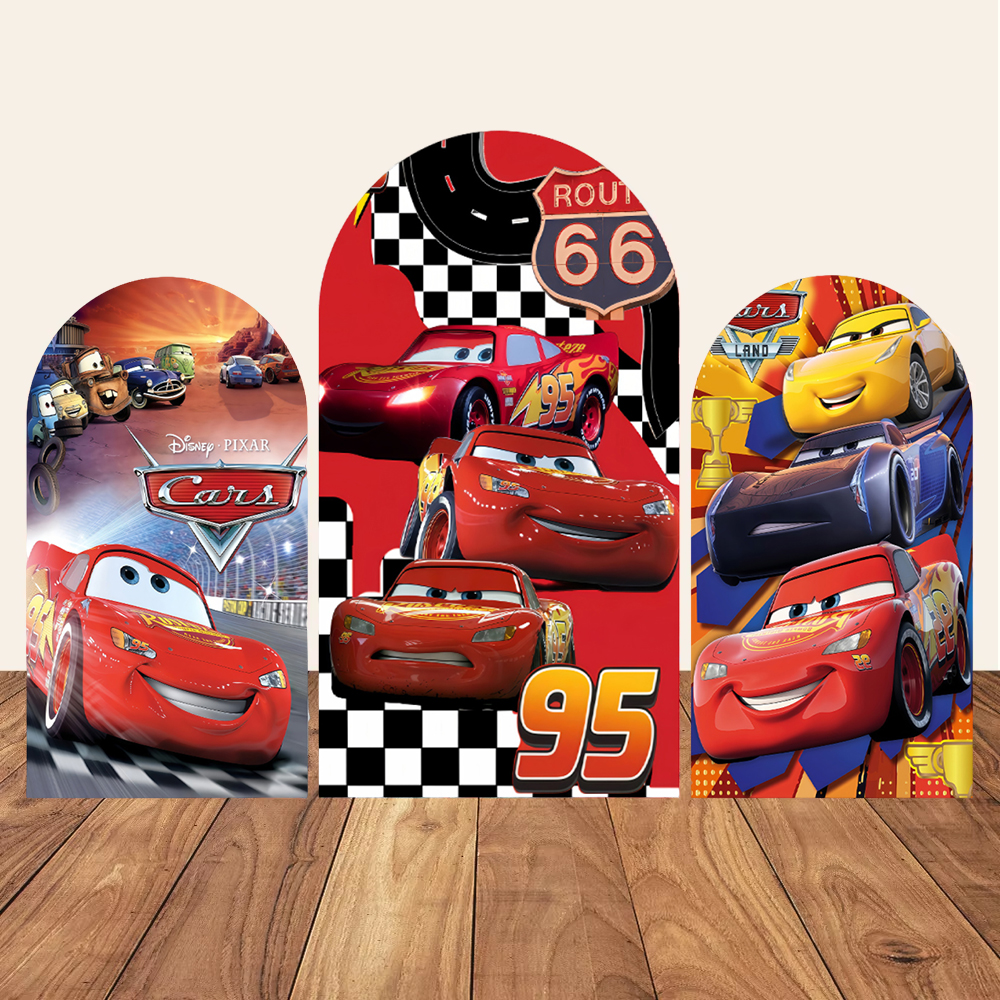 Lightning McQueen Racing Arch  – Lighting Mcqueen Birthday Decor recenzja i cena