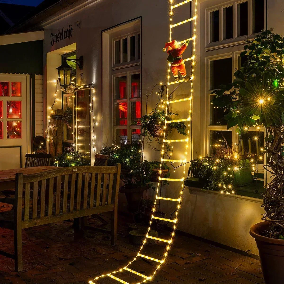 LED Ladder Light for Santa Cla – Home Decor Lighting Tree recenzja i cena