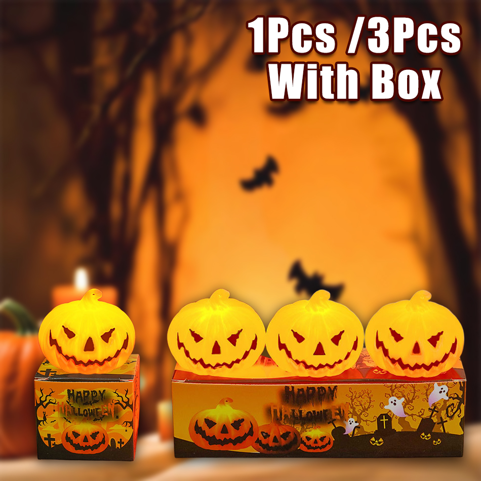 Halloween LED Pumpkin Lights,  – Orange Lighting Decor recenzja i cena