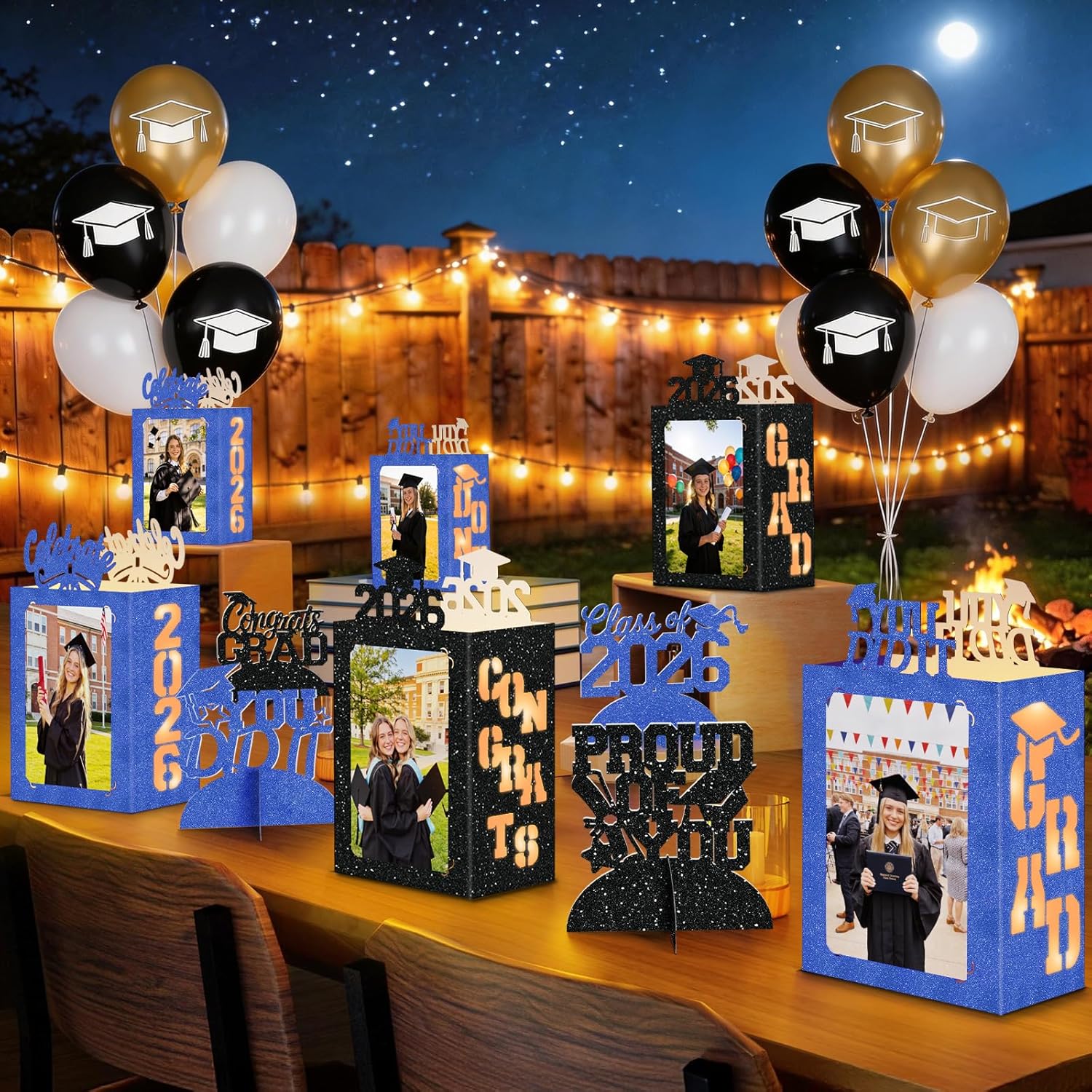 10 Pcs 2026 Graduation Table D – Lighting Decor Photos recenzja i cena