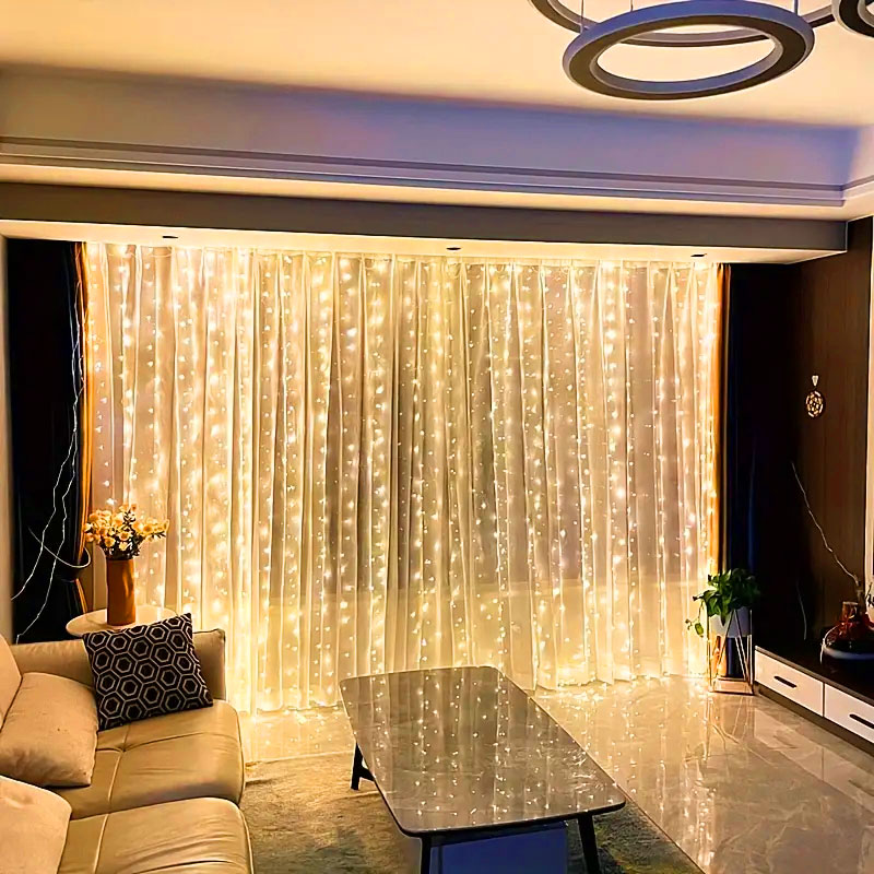 USB LED Curtain String Lights  – Fairy Light Curtain recenzja i cena