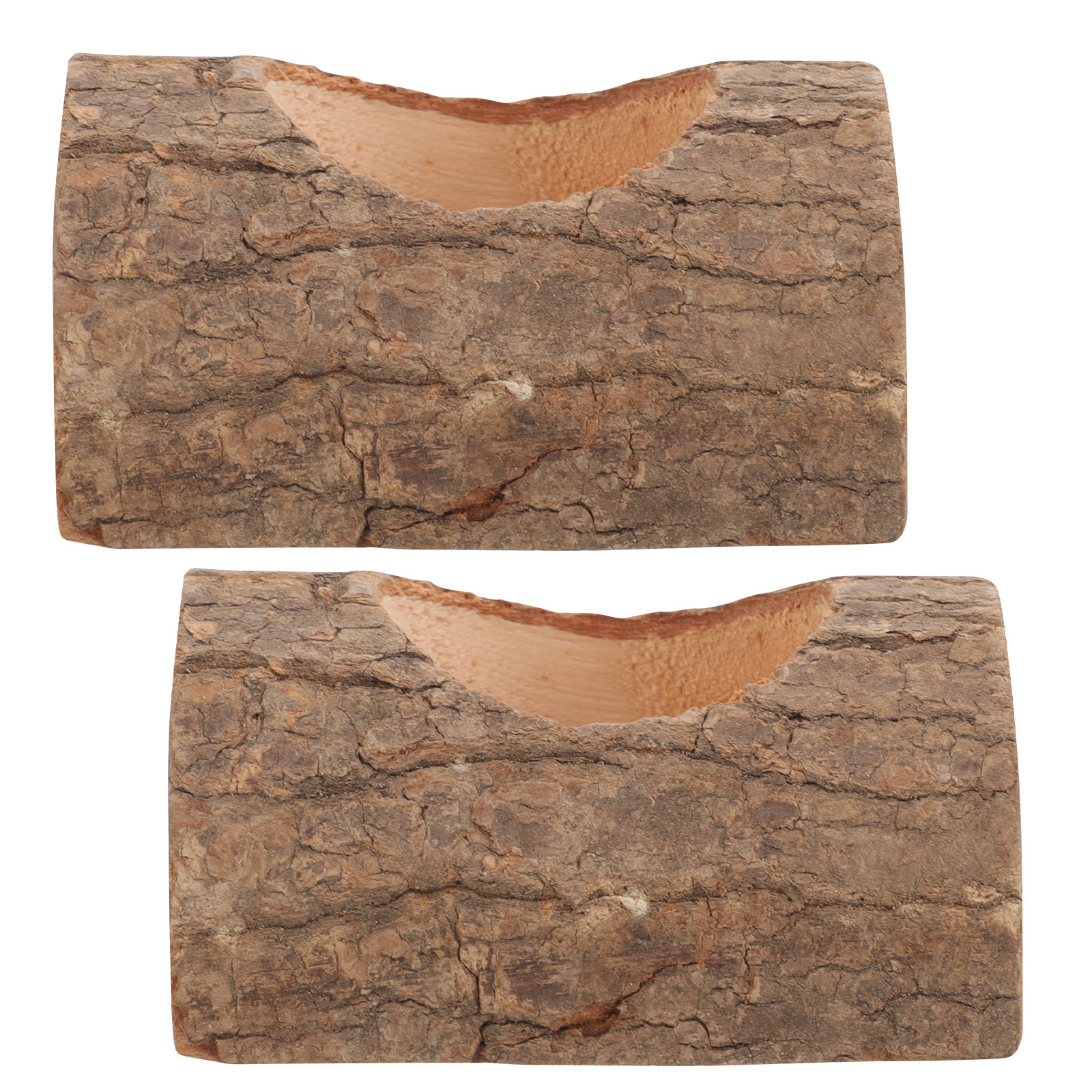 2Pcs Tree Bark Wood Holder Sol – Home Decor Lighting Tree recenzja i cena