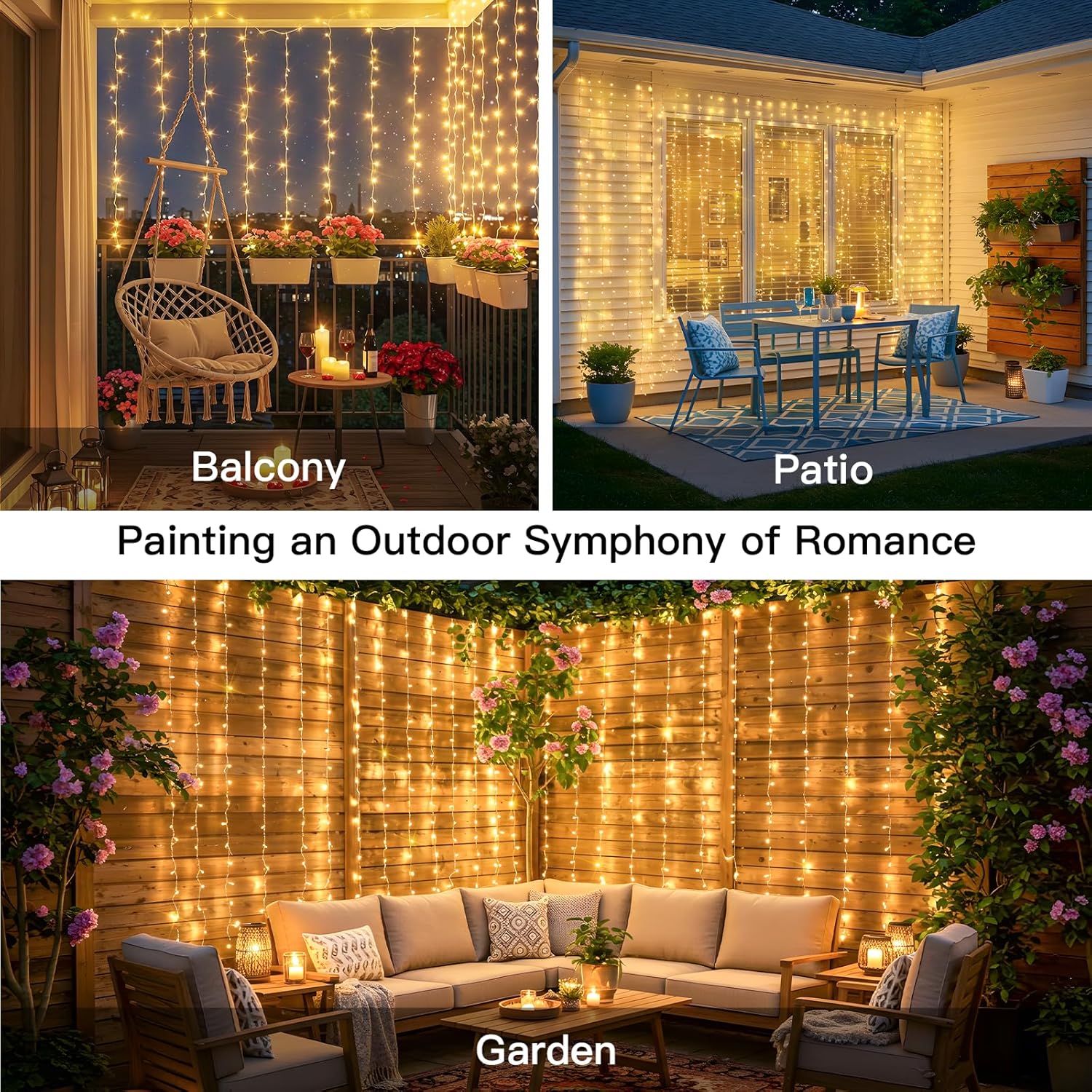 Curtain Lights For Bedroom 200 – Fairy Light Curtain recenzja i cena