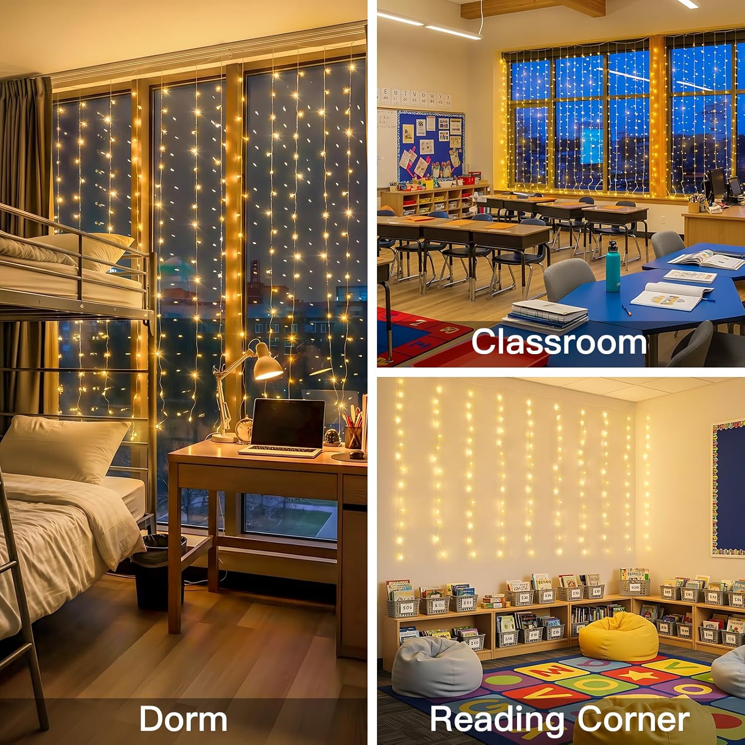 Curtain Lights For Bedroom 200 – Fairy Light Curtain recenzja i cena