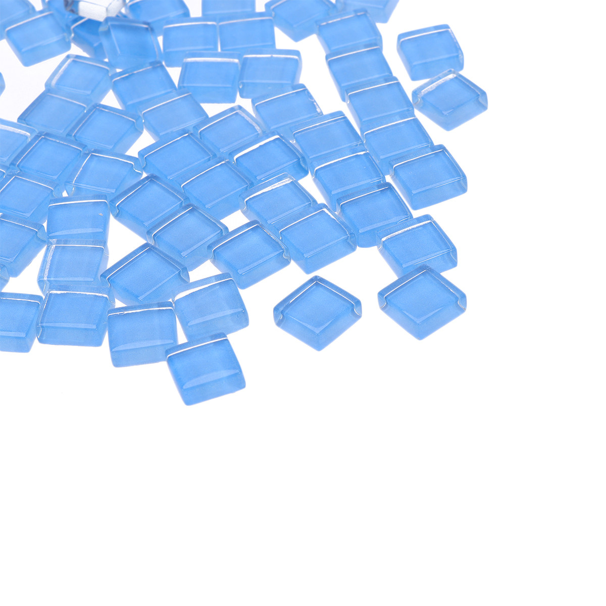 100Pcs Light Blue Square Plast – Lighting Decor Photos recenzja i cena