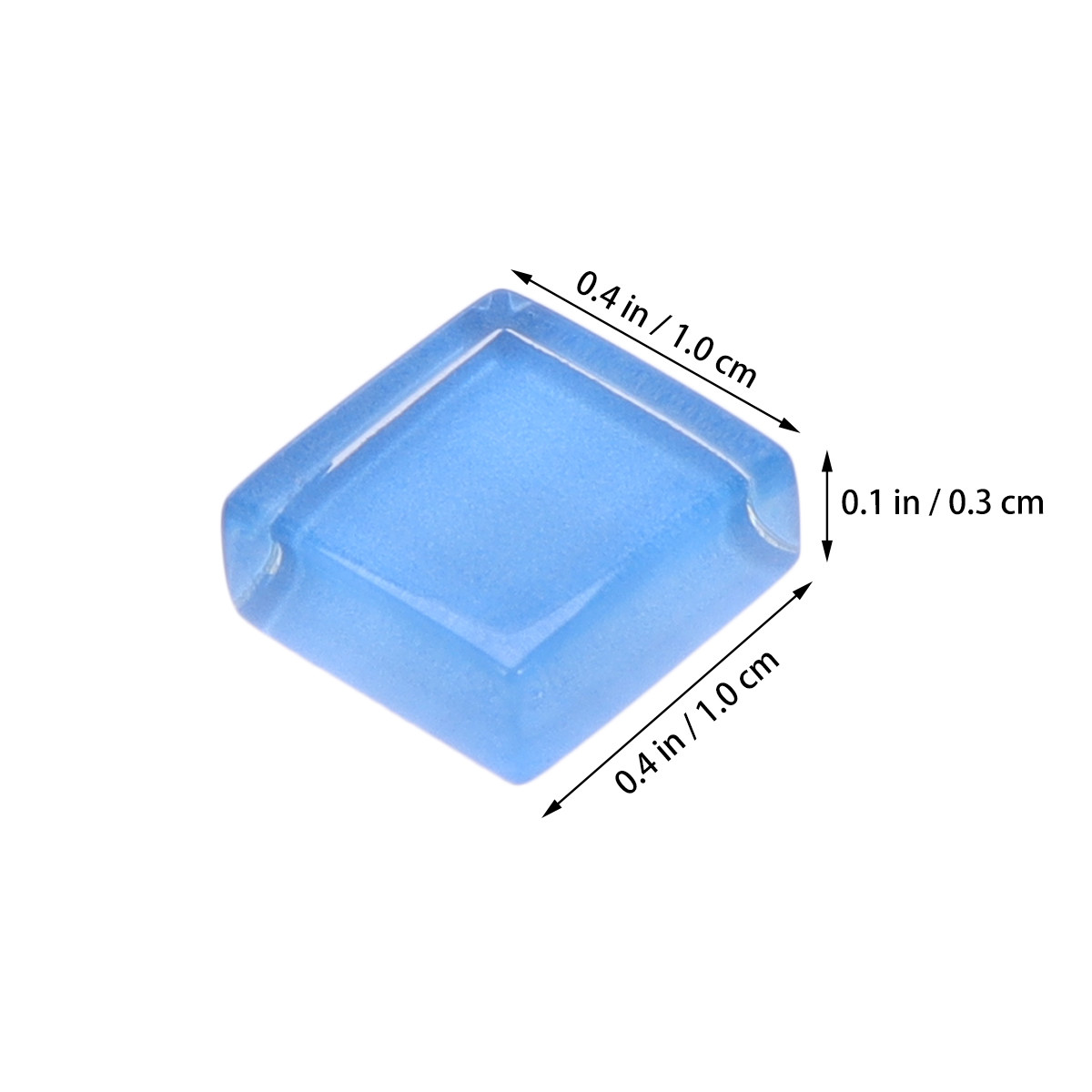 100Pcs Light Blue Square Plast – Lighting Decor Photos recenzja i cena