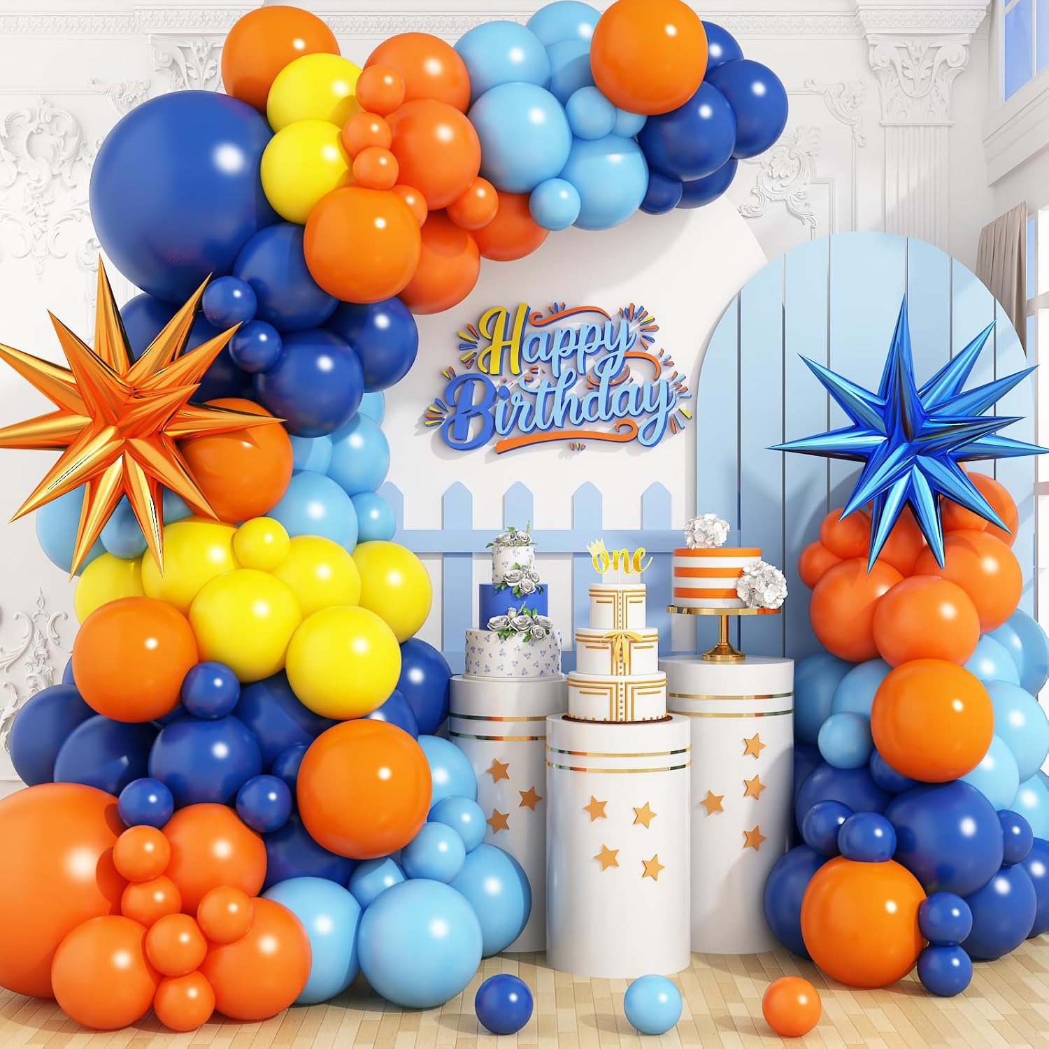 Fantasy Balloon Arch Kit, Oran – Orange Lighting Decor recenzja i cena