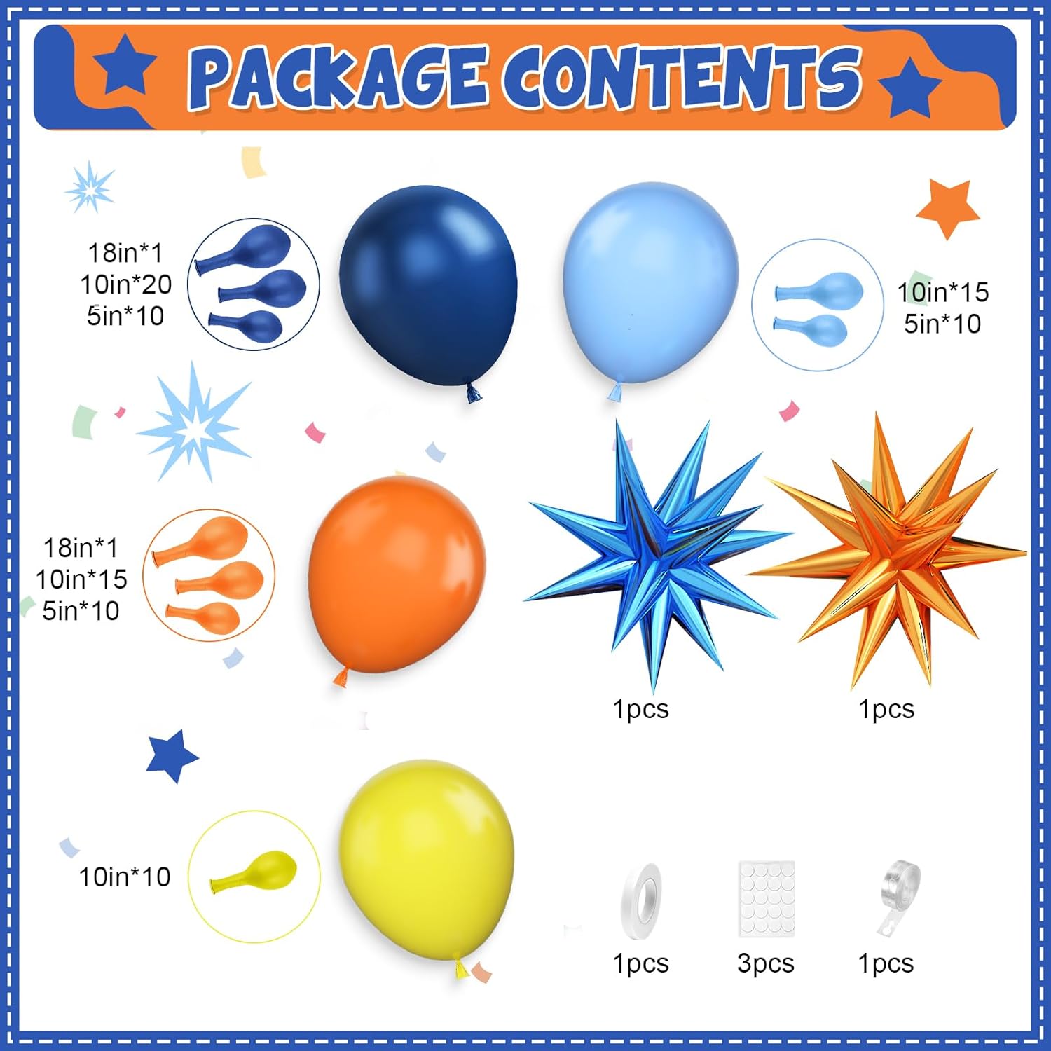 Fantasy Balloon Arch Kit, Oran – Orange Lighting Decor recenzja i cena