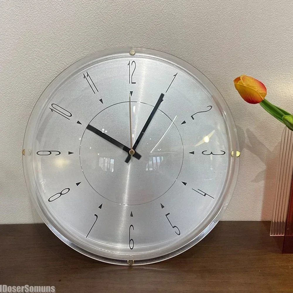 GGE Round Wall Clock Nordic Mo – Lighting Home Decor Wall Clocks recenzja i cena