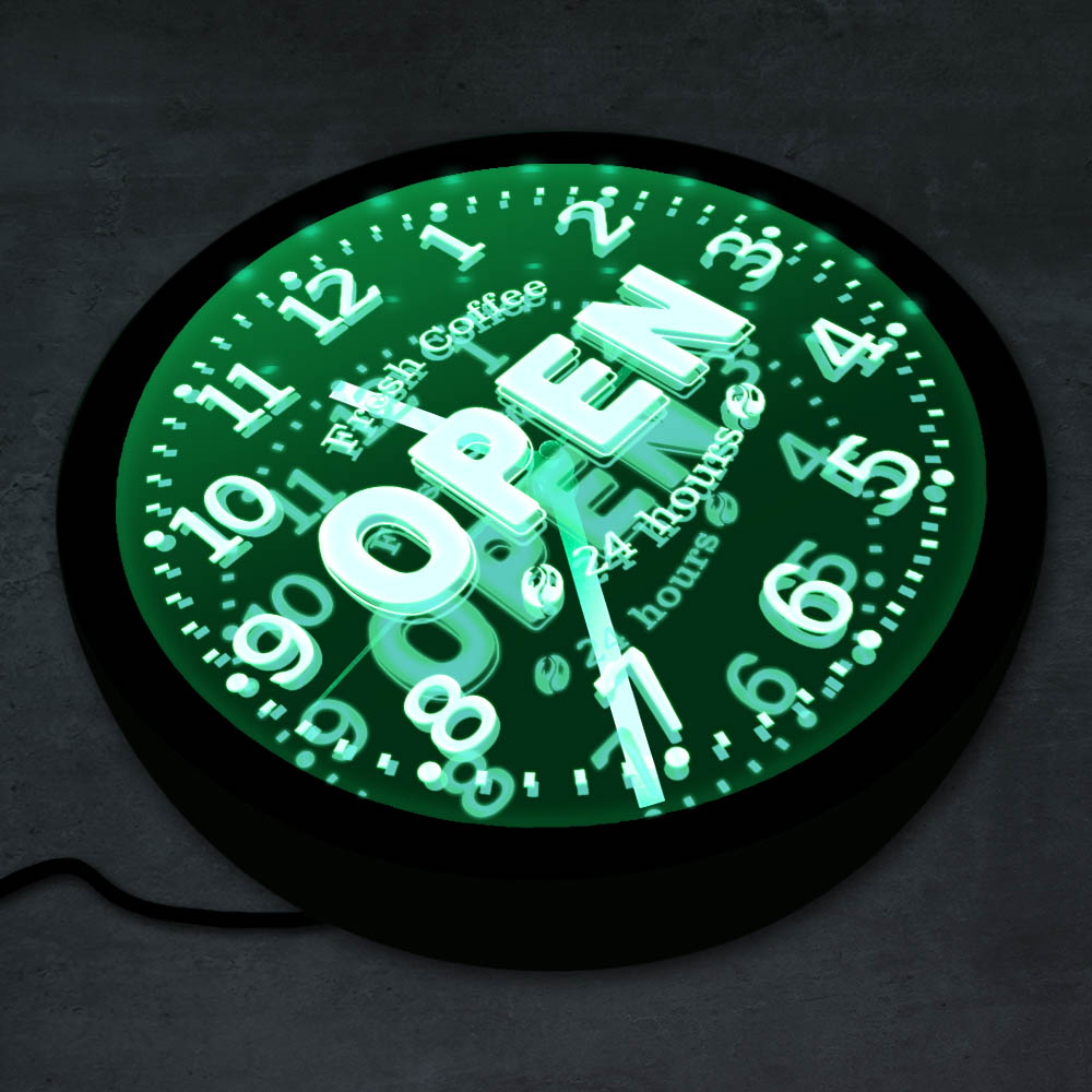 Fresh Coffee Open 24 Hours LED – Decor Lighting Opening Hours recenzja i cena