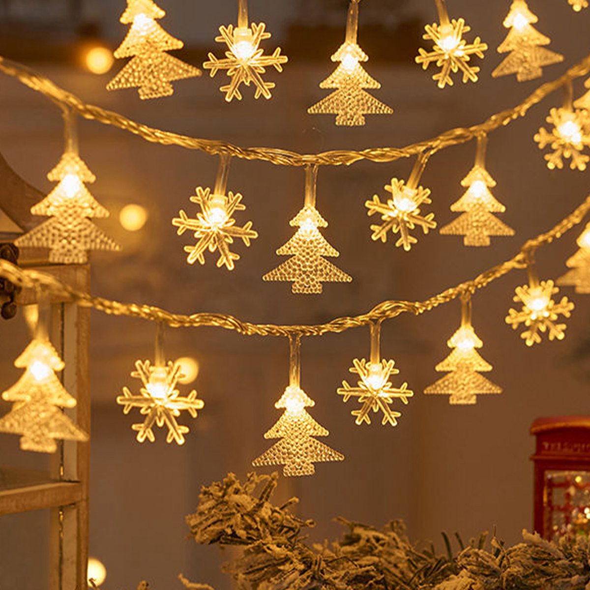 Snowflake Tree LED Light Chris – Home Decor Lighting Tree recenzja i cena