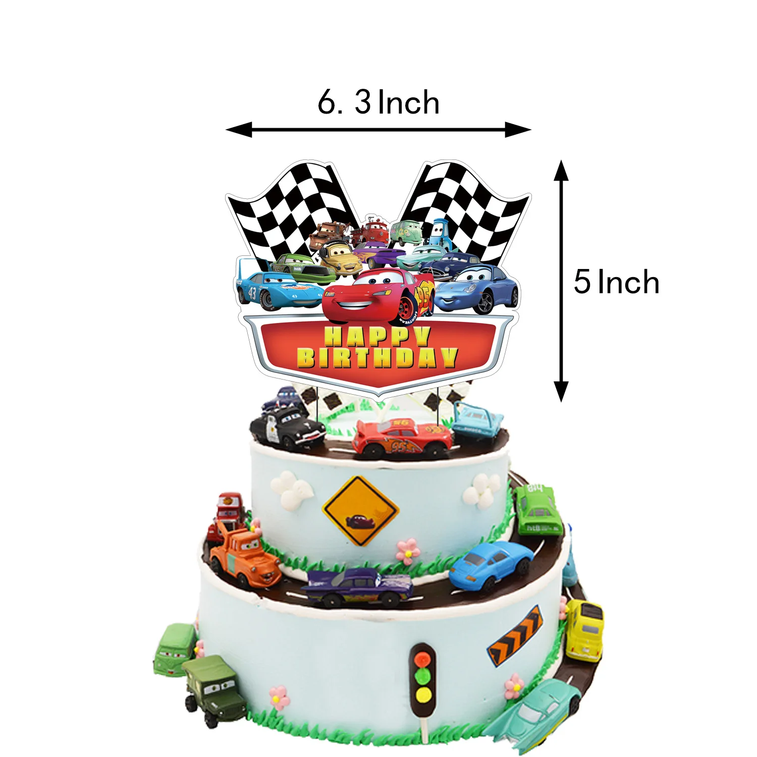Cars Lightning McQueen Theme D – Lighting Mcqueen Birthday Decor recenzja i cena