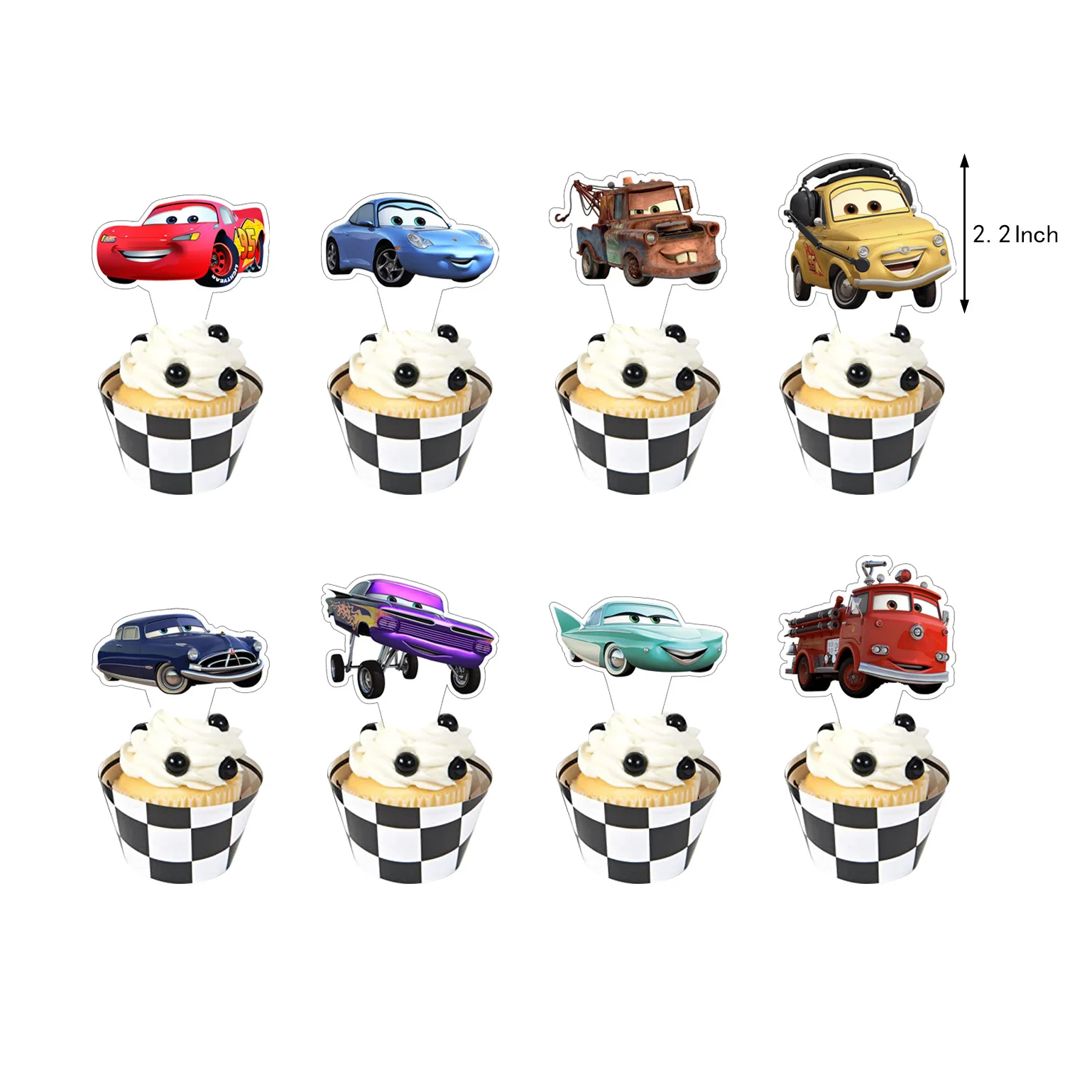 Cars Lightning McQueen Theme D – Lighting Mcqueen Birthday Decor recenzja i cena