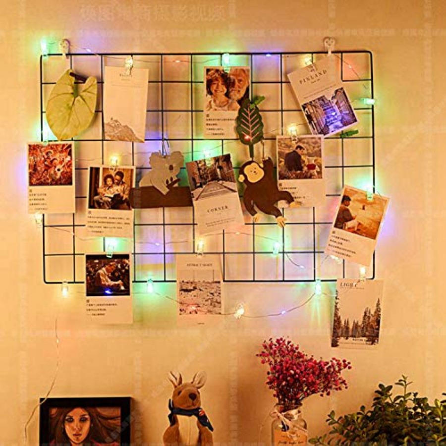50 LEDs 20 Photo Clips String  – Lighting Decor Photos recenzja i cena