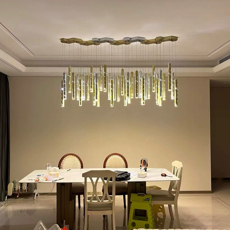 Modern luxury gold/silver LED  – Decor Lighting Sg recenzja i cena
