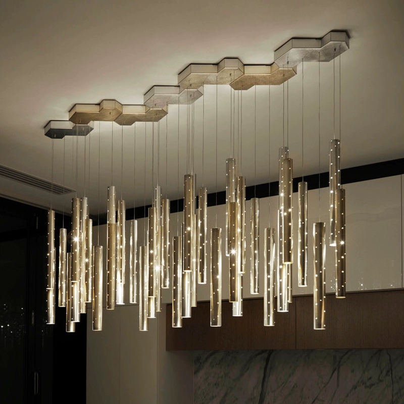 Modern luxury gold/silver LED  – Decor Lighting Sg recenzja i cena