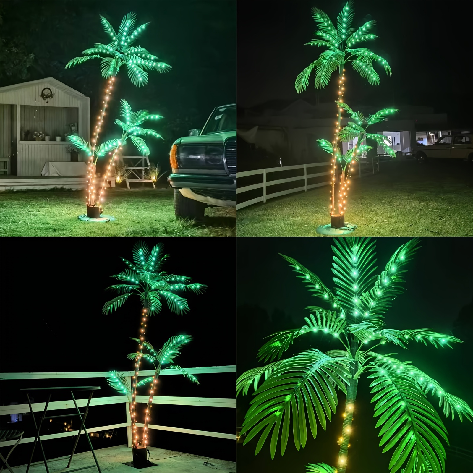7ft Solar Lighted Artificial P – Home Decor Lighting Tree recenzja i cena