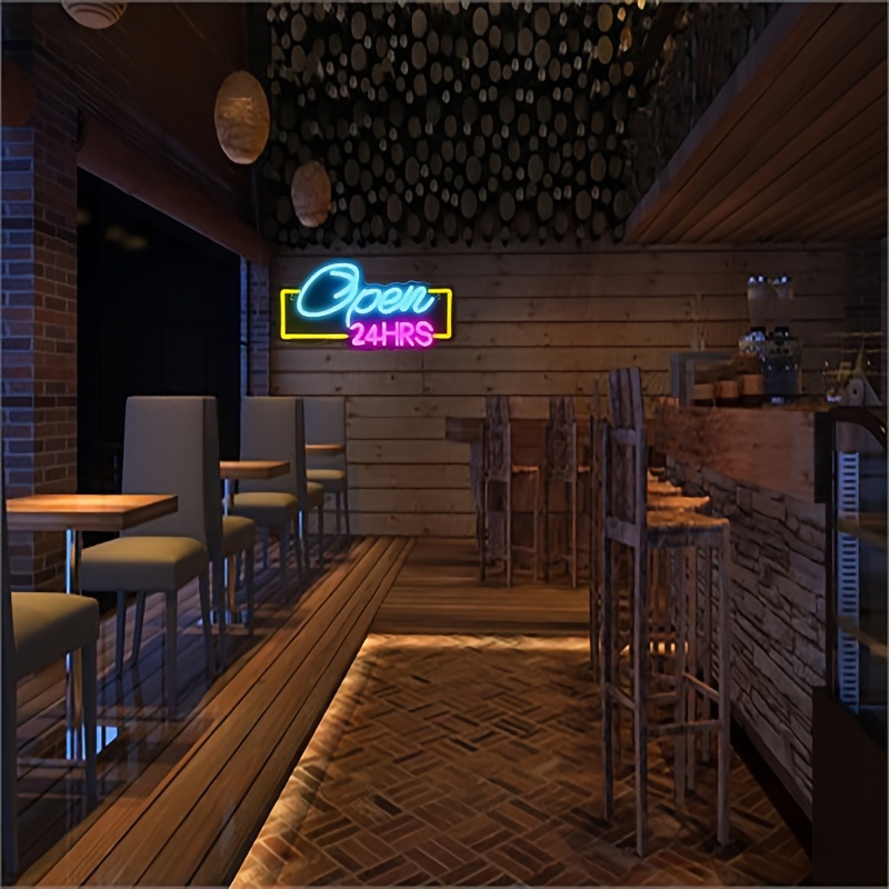 Open 24 Hours Led Neon Signs L – Decor Lighting Opening Hours recenzja i cena