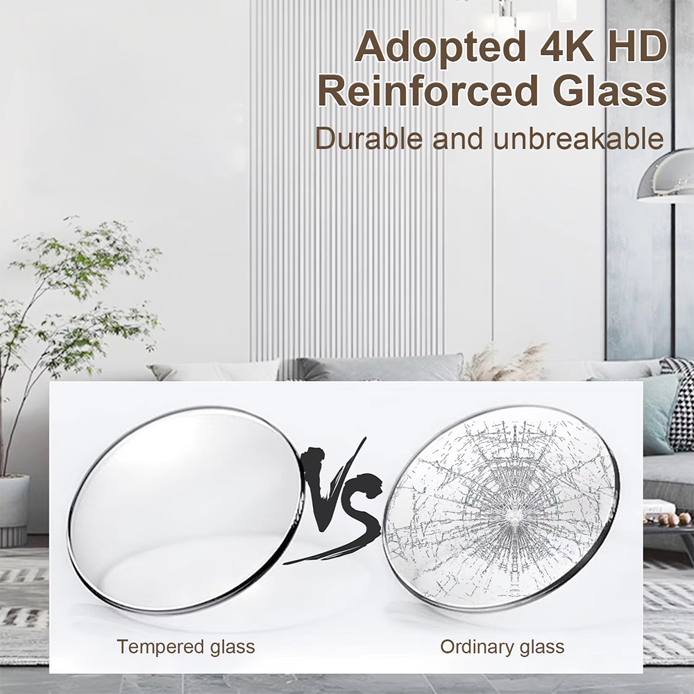 Luxury Wall Clock 2D Light Sha – Lighting Home Decor Wall Clocks recenzja i cena