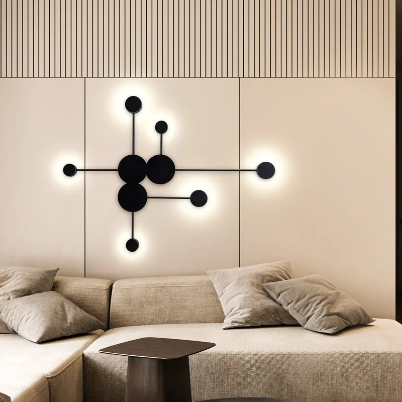 Modern Led Wall Sconce Light f – Lighting Home Decor Wall Clocks recenzja i cena