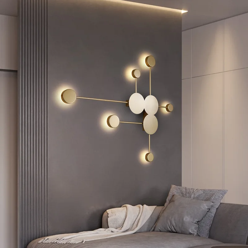 Modern Led Wall Sconce Light f – Lighting Home Decor Wall Clocks recenzja i cena