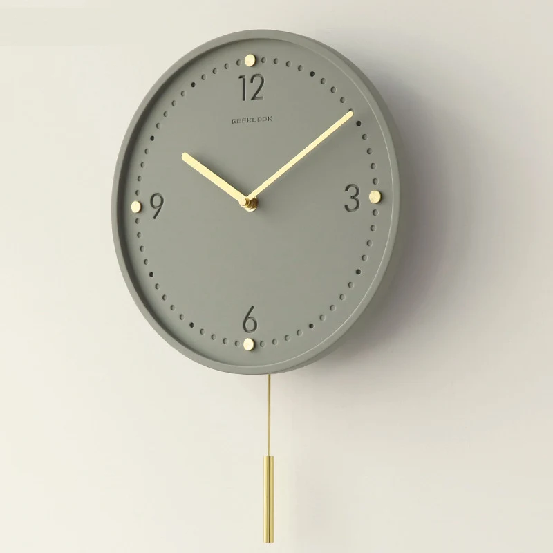 Minimalist Home Silent Wall Cl – Lighting Home Decor Wall Clocks recenzja i cena