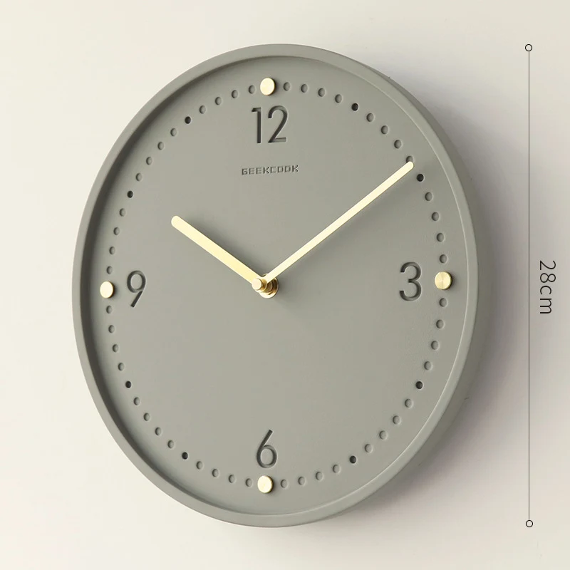 Minimalist Home Silent Wall Cl – Lighting Home Decor Wall Clocks recenzja i cena