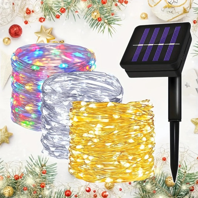 Solar LED Fairy Lights, 50-300 – Home Decor Lighting Tree recenzja i cena