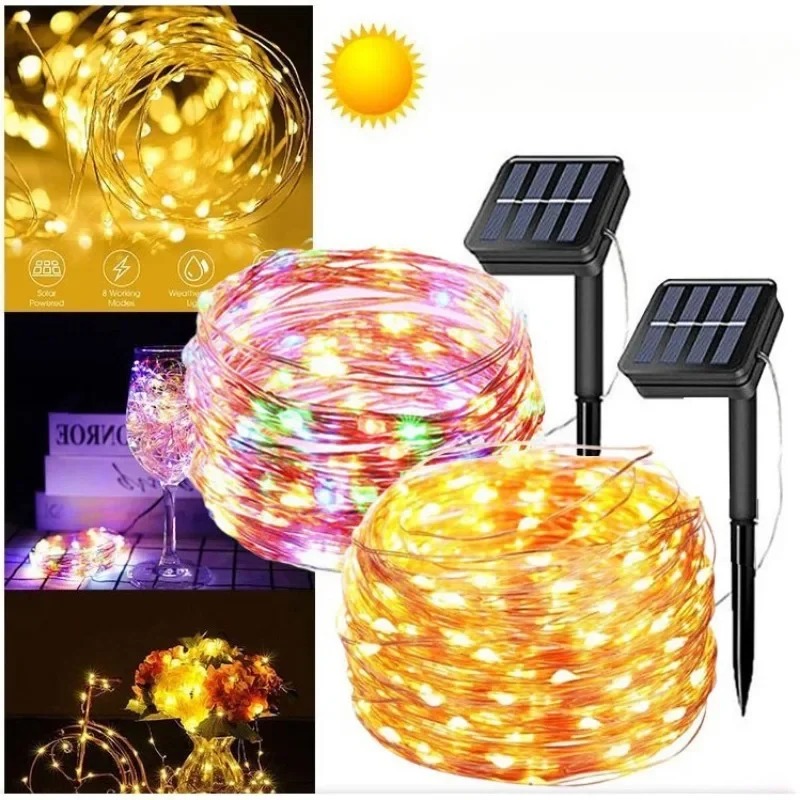 Solar LED Fairy Lights, 50-300 – Home Decor Lighting Tree recenzja i cena