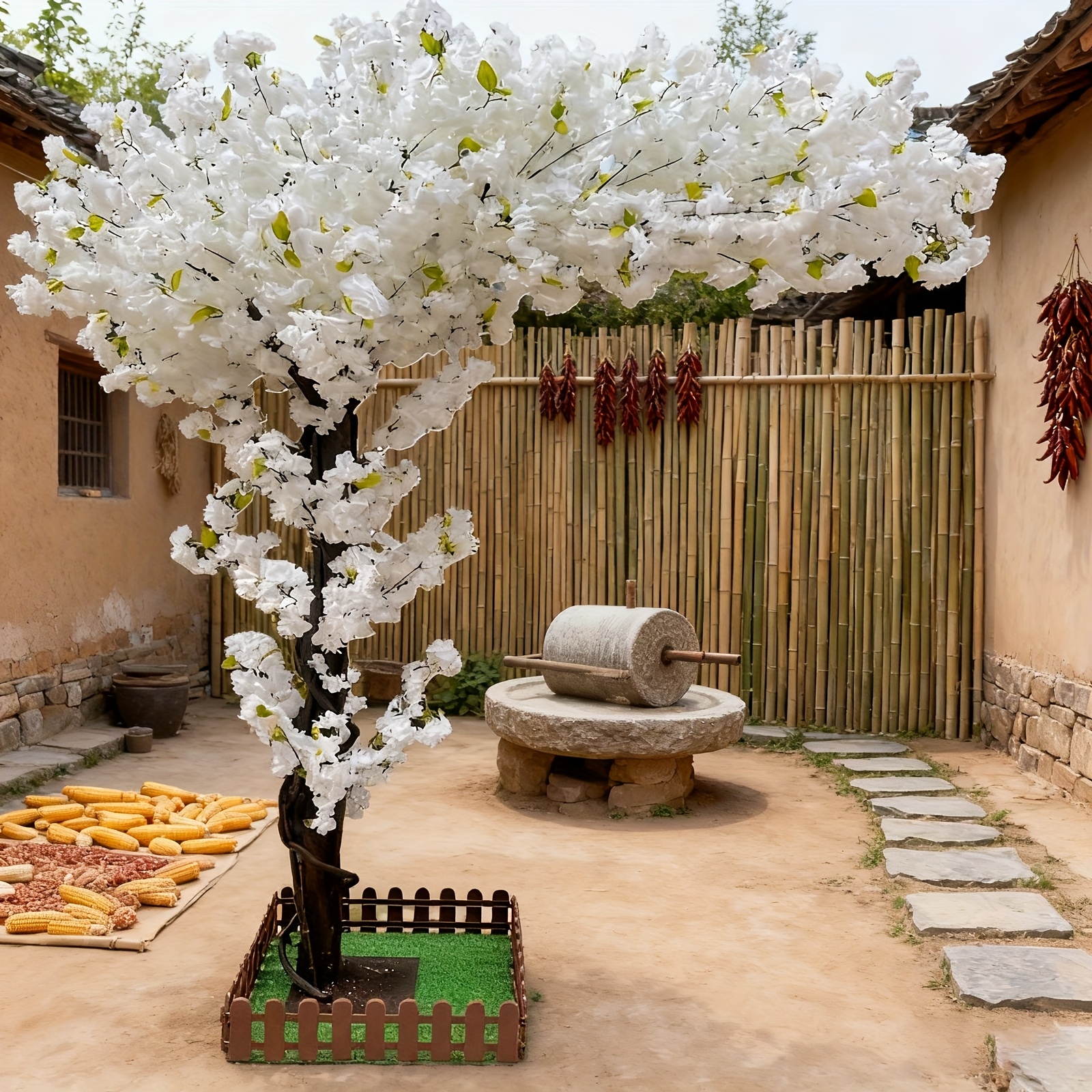 Artificial Cherry Blossom Tree – Home Decor Lighting Tree recenzja i cena