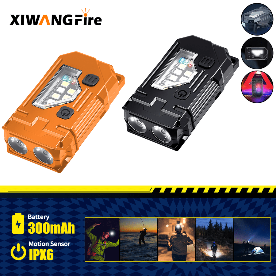 Mini Keychain EDC Flashlight - – Orange Lighting Decor recenzja i cena