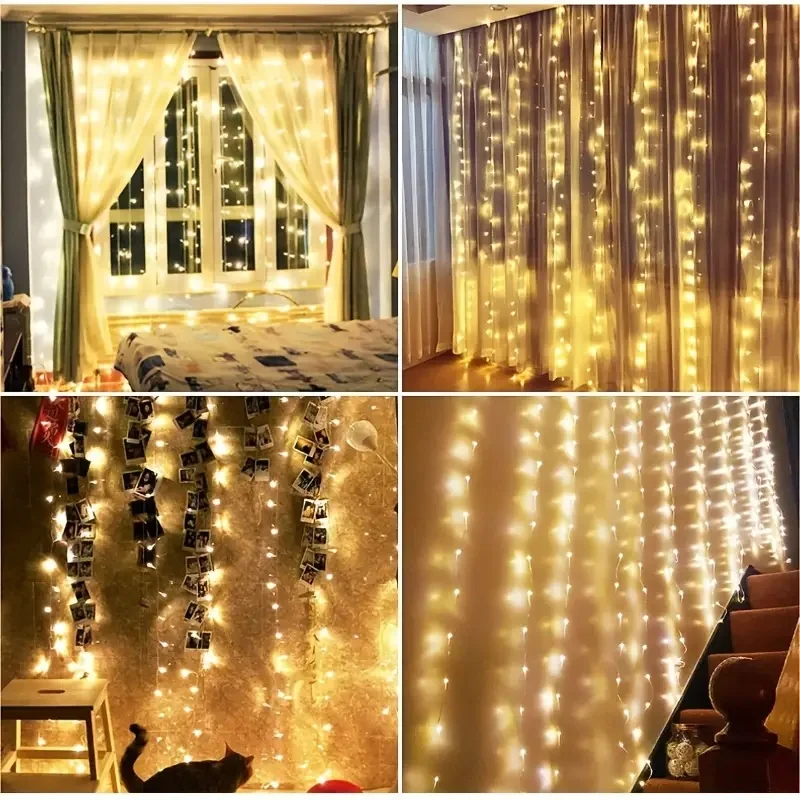 3M-6M Christmas Decoration Rem – Fairy Light Curtain recenzja i cena