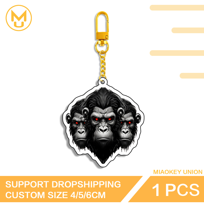 Three Chimpanzee Heads Keyring – Union Lighting & Decor Reviews recenzja i cena
