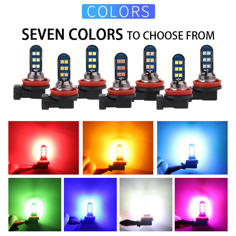 2Pcs 7 Colors Green Orange H7  – Orange Lighting Decor recenzja i cena