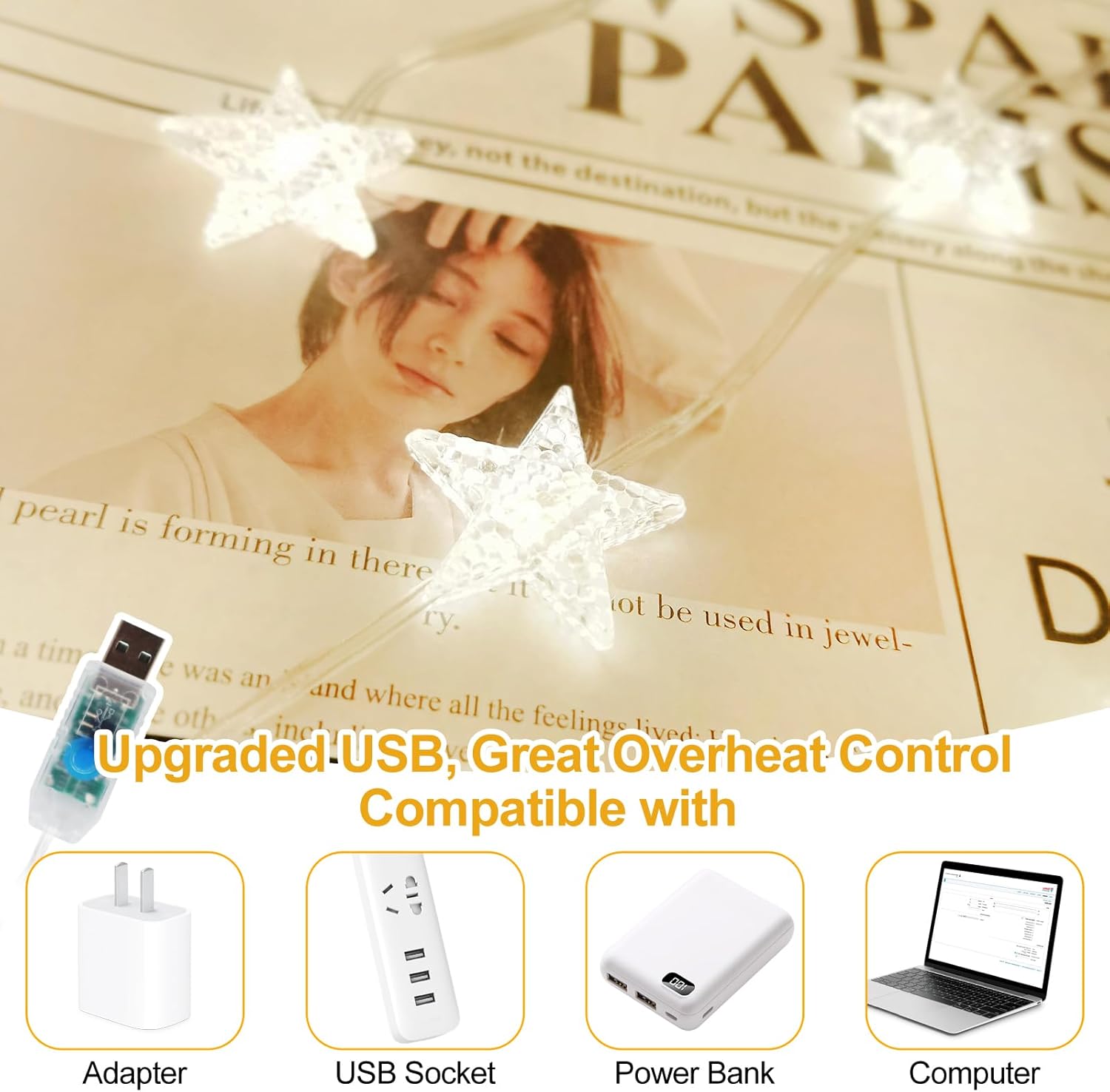1pc 120 LED Star Curtain Light – Fairy Light Curtain recenzja i cena