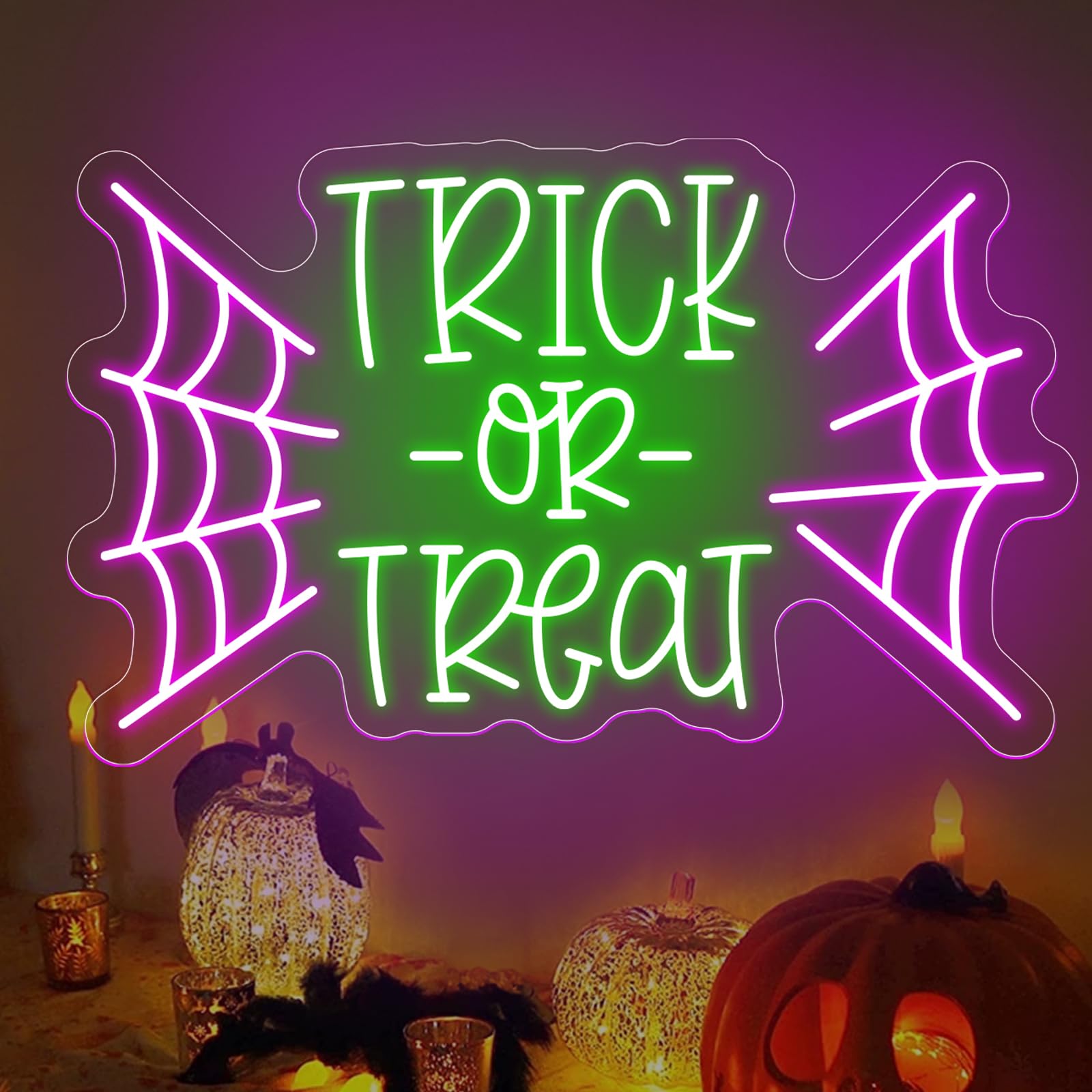 Trick or Treat Bat LED Neon Si – Home Decor Lighting Tricks recenzja i cena