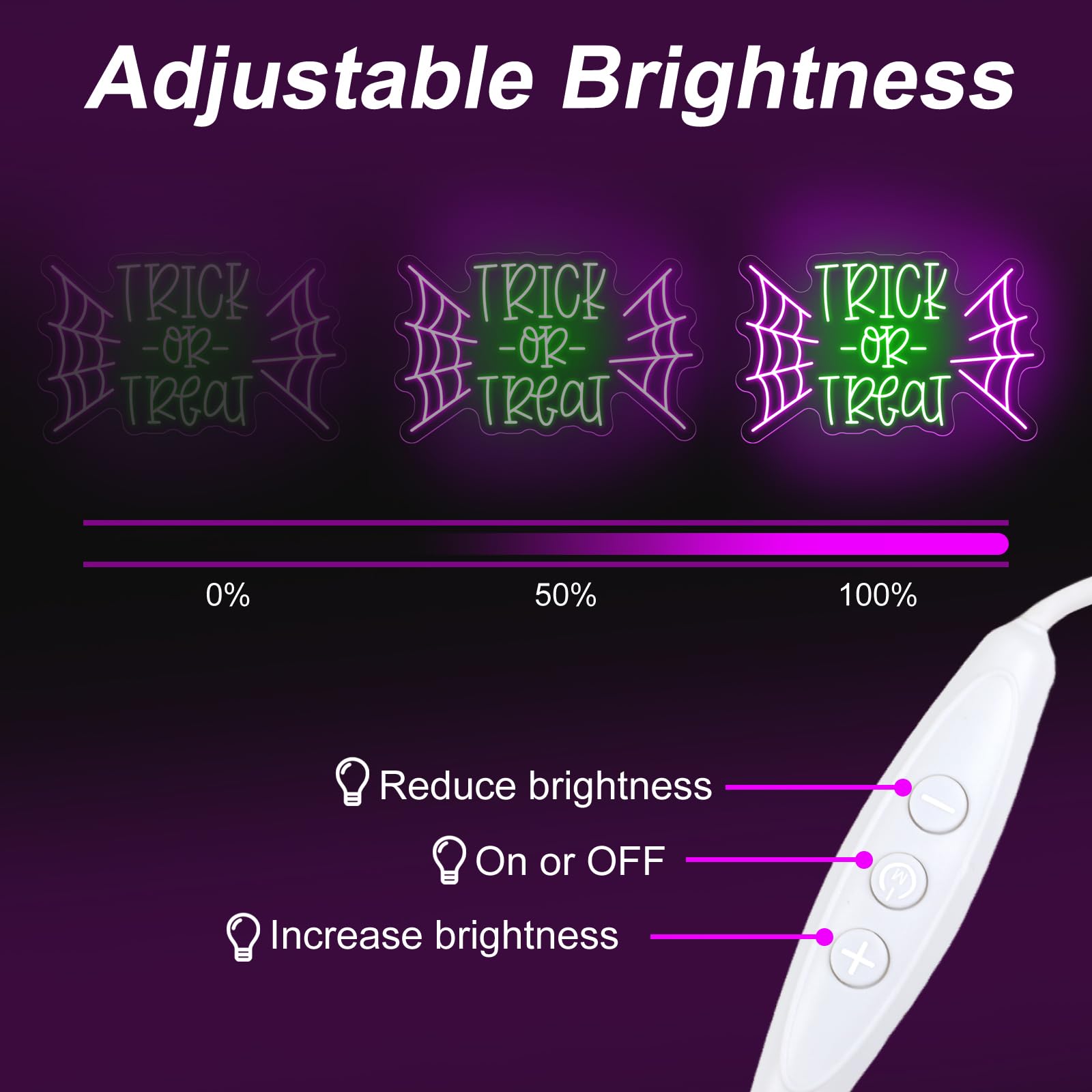 Trick or Treat Bat LED Neon Si – Home Decor Lighting Tricks recenzja i cena