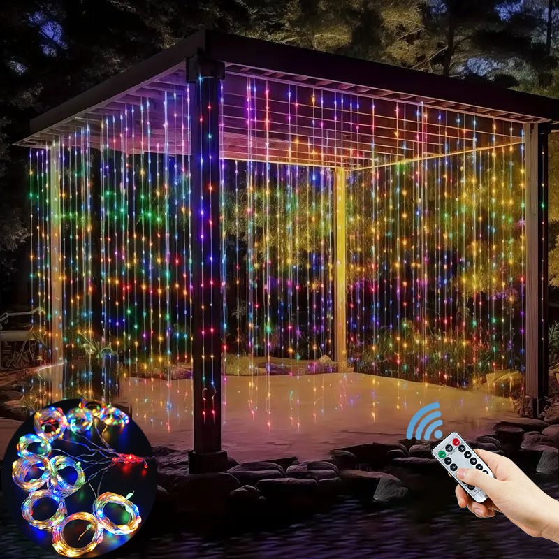 3/4/6m LED Curtain String Ligh – Fairy Light Curtain recenzja i cena