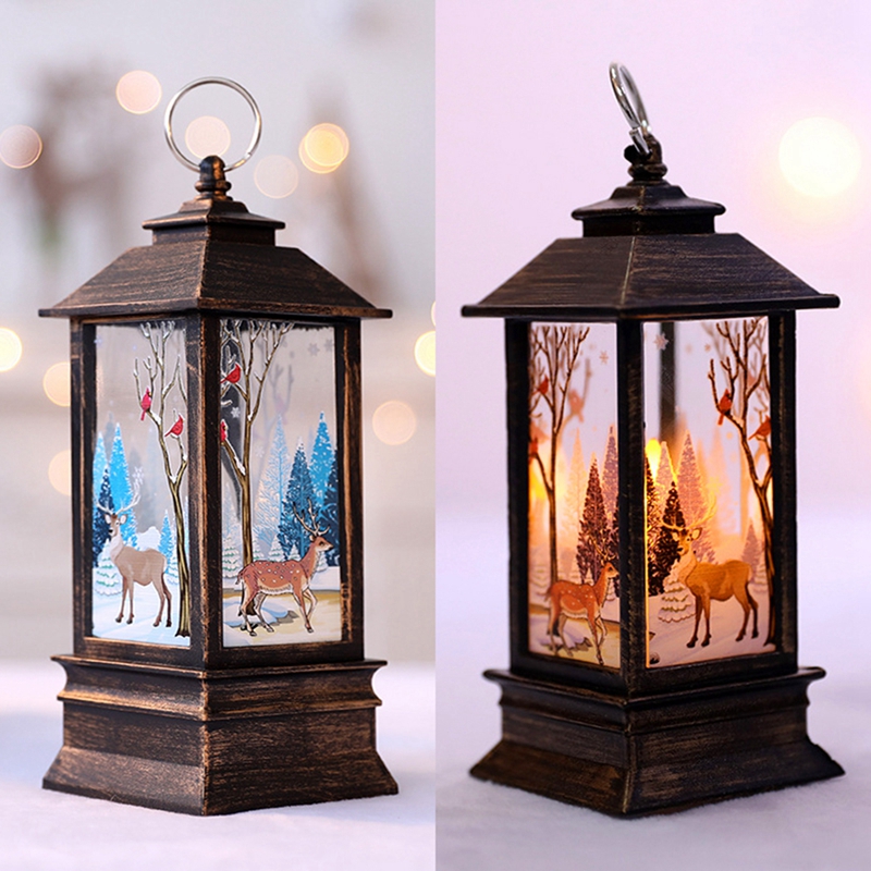 Christmas Lantern Light Merry  – Home Decor Lighting Tree recenzja i cena